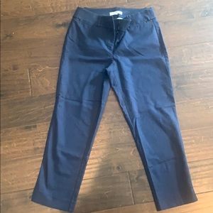 Loft Navy Dress Capris